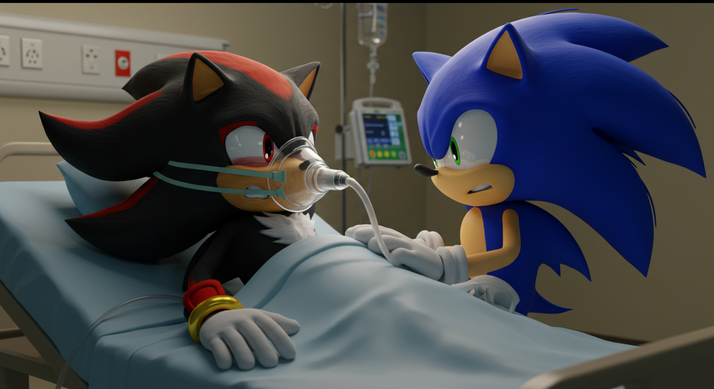 Shadow the Hedgehog is hyperventilating by ZekromLighter on DeviantArt