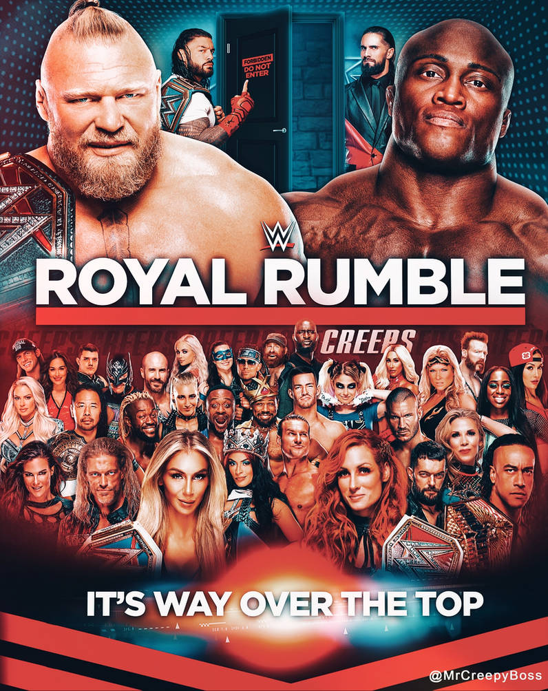 Custom Royal Rumble 2022 Poster by creepsyoutube on DeviantArt