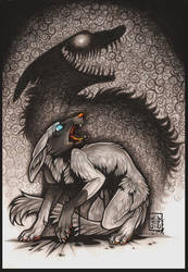 The Darker Side Of Me by CanisAlbus