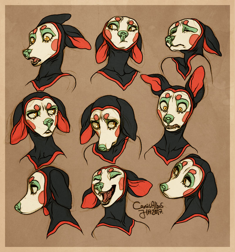 Fonda expressions by CanisAlbus