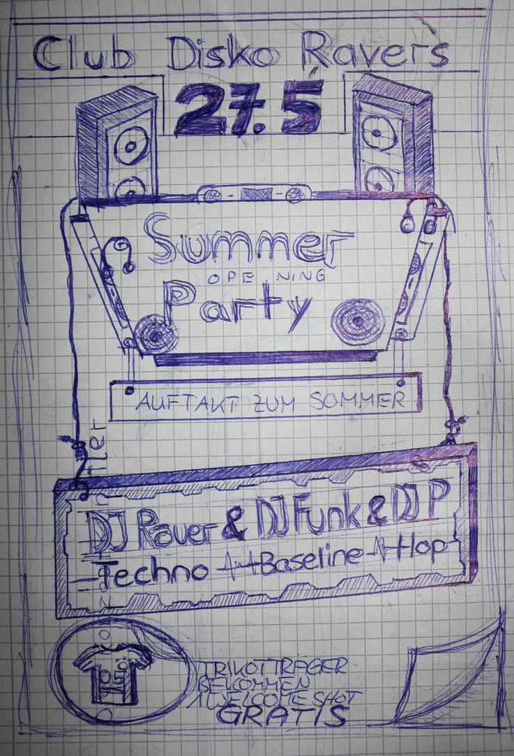 Flyer Drawing by Kid-Fear on DeviantArt