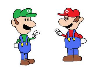 mario and luigi