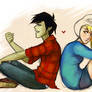 Marshall Lee and Fionna