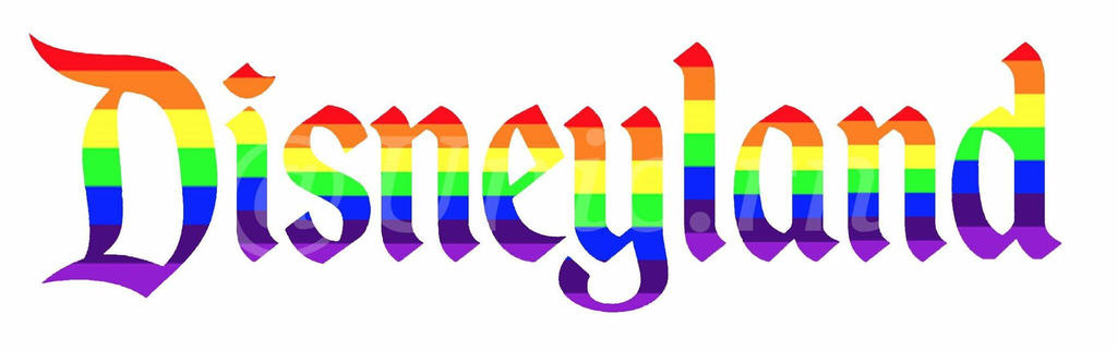 Rainbow Disneyland Logo By Chuwubacca On Deviantart Rainbow Disneyland Logo By Chuwubacca On Deviantart