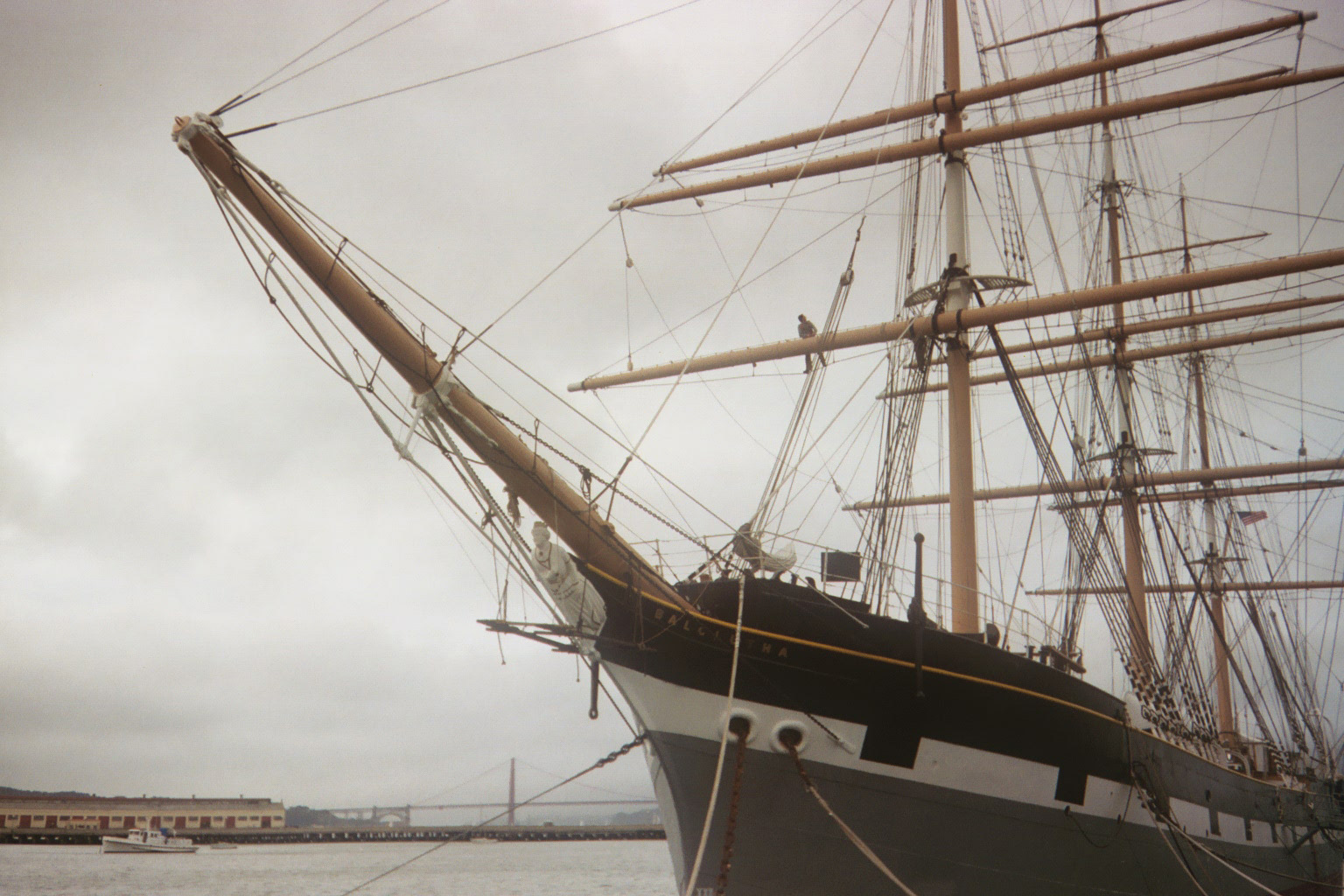 Large Ship in SF bay