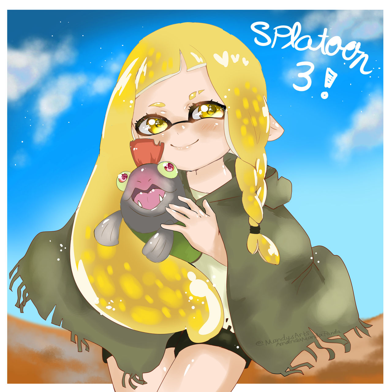 Splatoon Figure Deviantart Splatoon 3 by MandyluvArt on DeviantArt