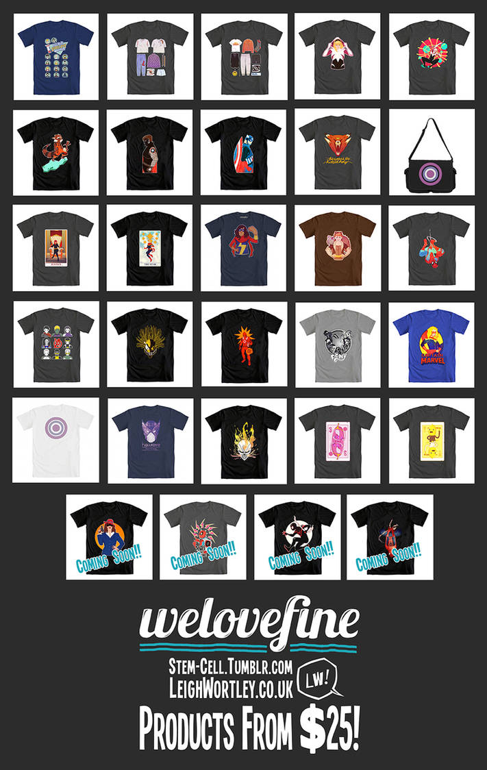 WeLoveFine Products: UPDATE 2015