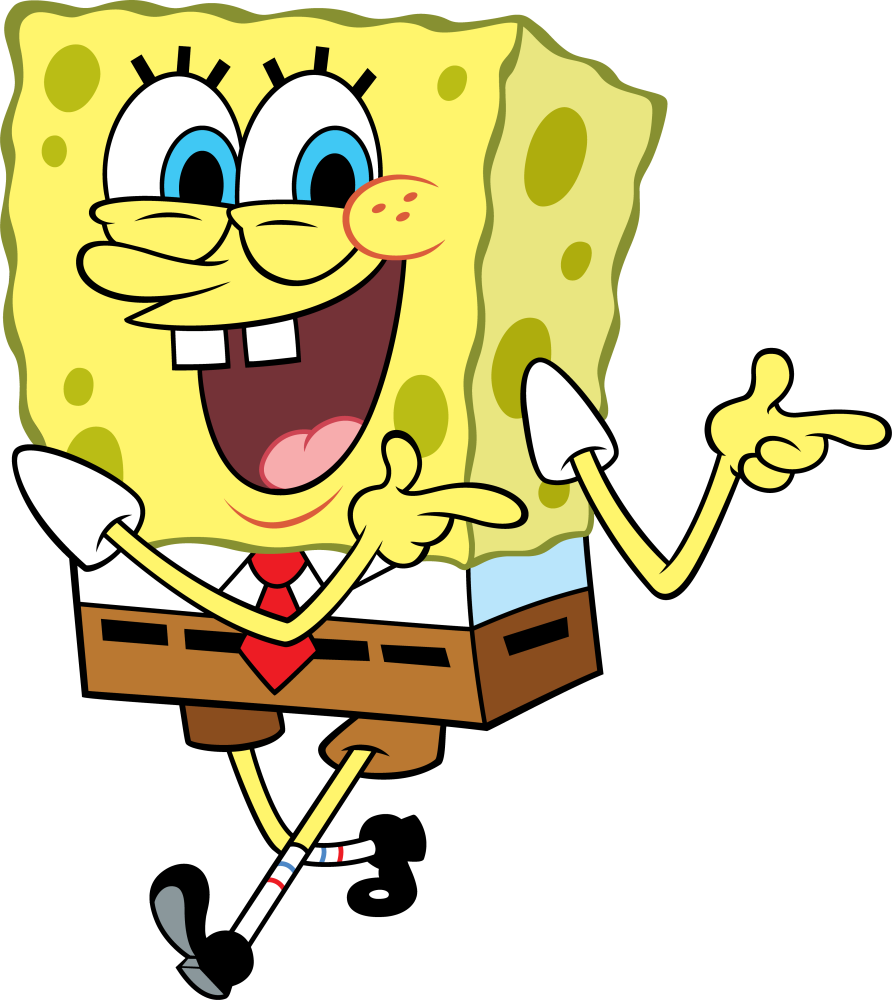 SpongeBob Pointing.PNG by polexlim on DeviantArt