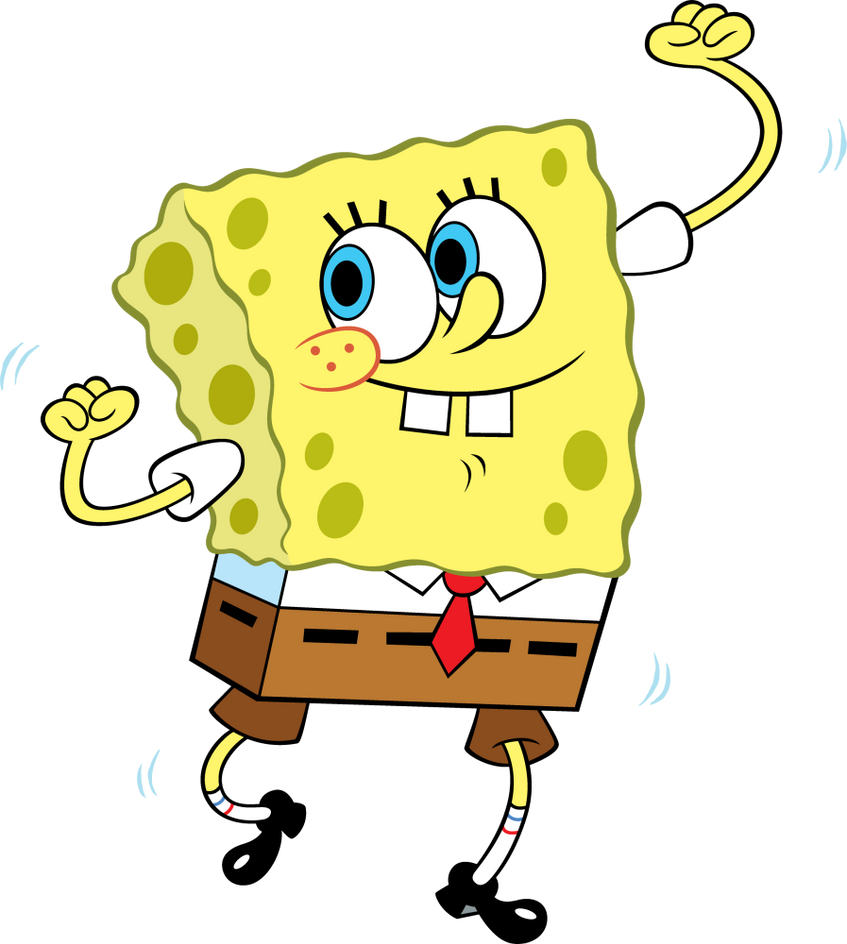 SpongeBob Clipart748488.PNG by polexlim on DeviantArt