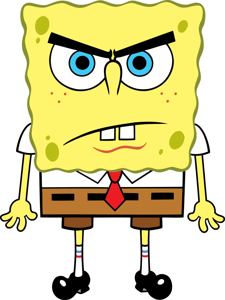 SpongeBob Rageofathousandsuns PNG by polexlim on DeviantArt