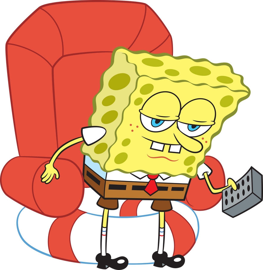SpongeBob Ight Imma Head Out Stock Art.PNG by polexlim on DeviantArt