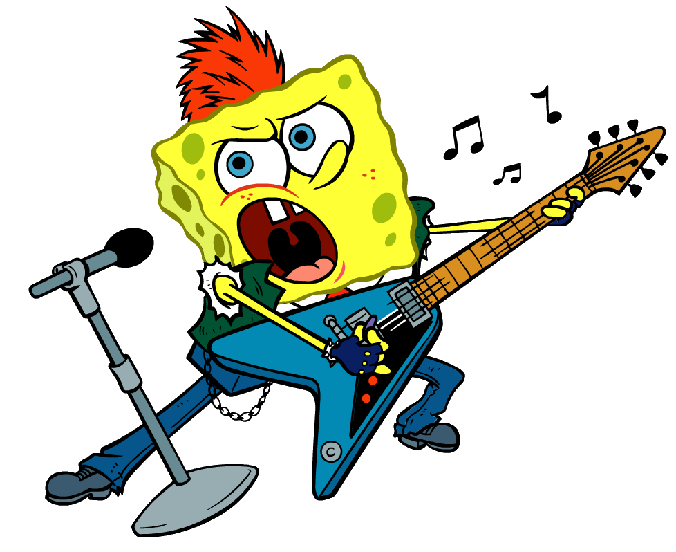 Sponge Singer SpongeBob Singing!!! PNG by polexlim on DeviantArt
