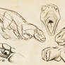 Wild Saurian Sketches