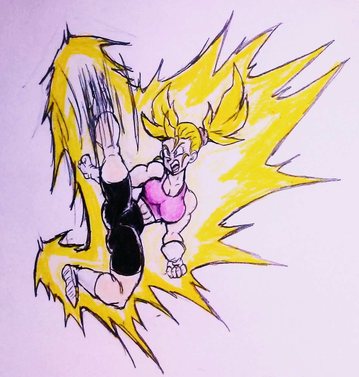 Dragon Ball Multiverse Ssj Son Bra By Infinitycomics121 On Deviantart