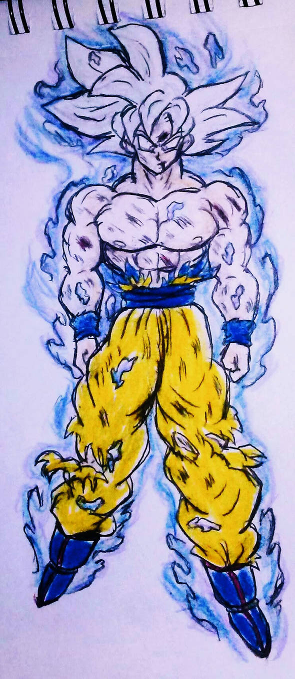 Mastered Ultra Instinct Goku By Infinitycomics121 On Deviantart 