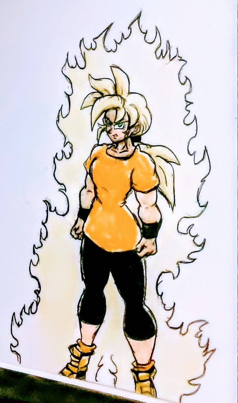 Super Saiyan Pan by Raydeon1 on DeviantArt