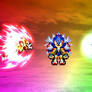 Sonic and Shadow VS Izanagi Poster