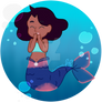 giggly mermaid Connie