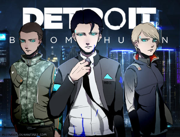 Alloween Deviantart Detroit: Become Human by Alloween on DeviantArt