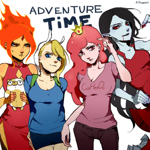 Alloween Deviantart Adventure Girls by Alloween on DeviantArt