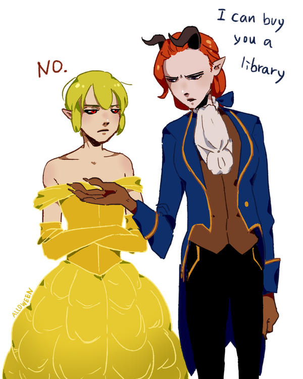 Alloween Deviantart Ben and the Beast by Alloween on DeviantArt