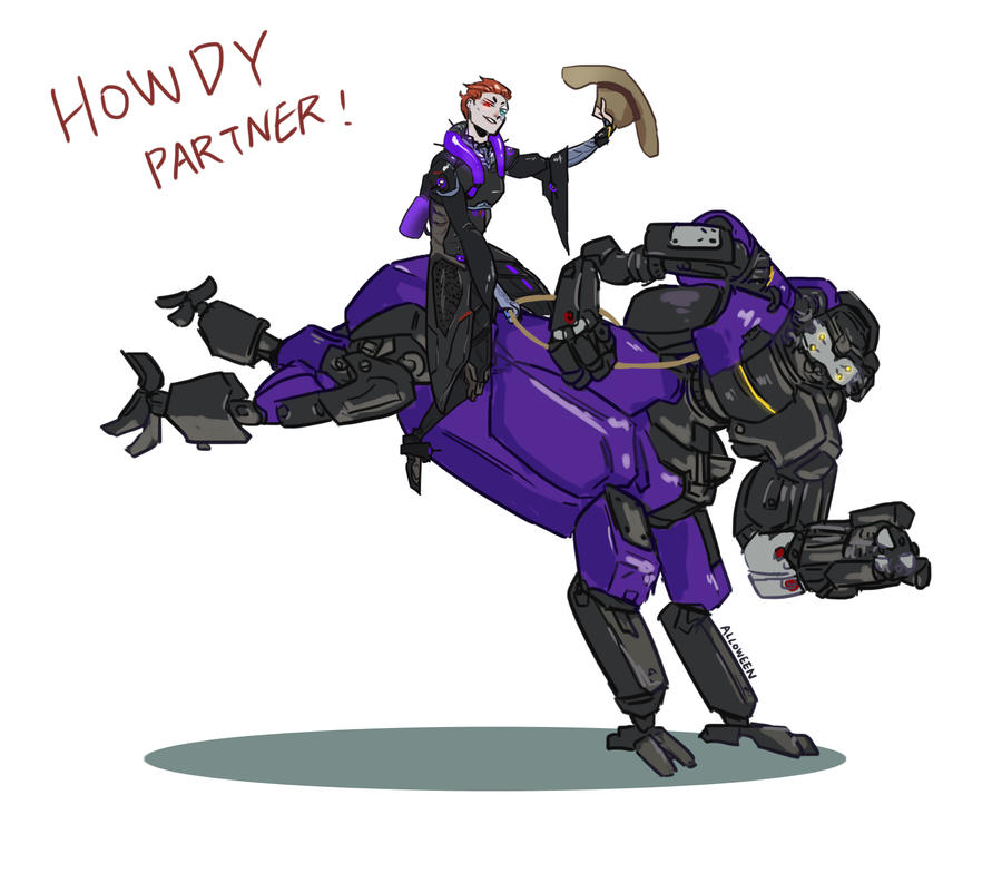 Overwatch Riding M Overwatch - A Ride by Alloween on DeviantArt