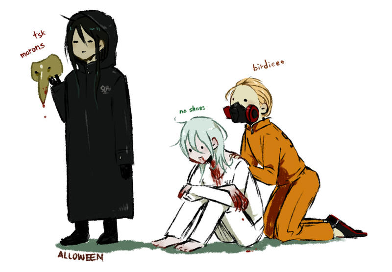 Scp 049 Scp 096 Scp 173 Scp Humanized By Alloween On Deviantart Scp 049 Scp 096 Scp 173 Scp Humanized By Alloween On Deviantart