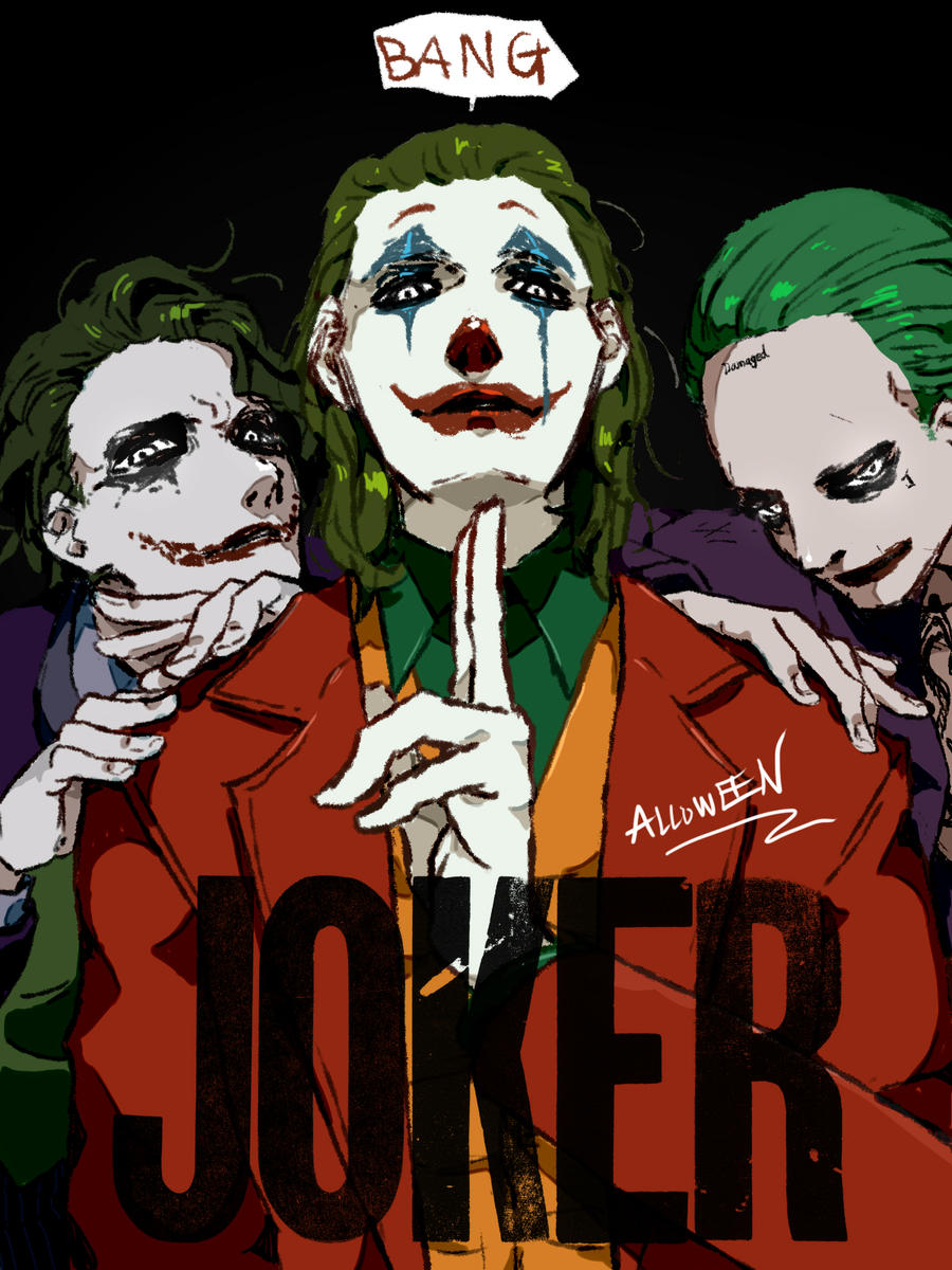 Jokers By Alloween On Deviantart Jokers By Alloween On Deviantart