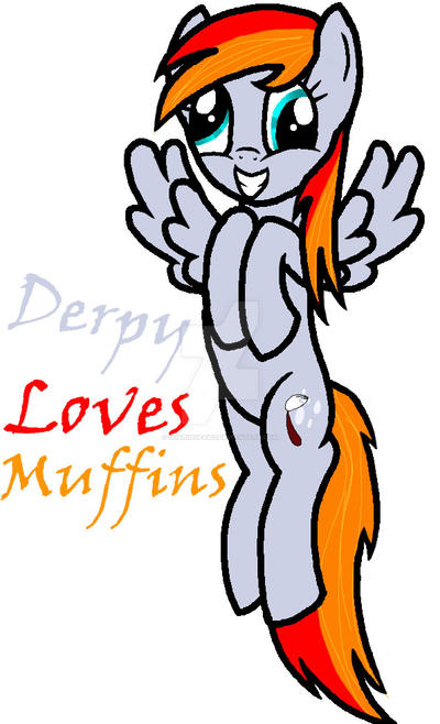 Derpy Love Derpy Loves Muffins by SoaringPaws on DeviantArt