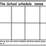 The School Schedule Meme