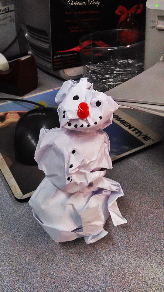 Paper Snowman XD