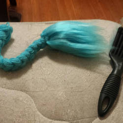 yarn tail #wip 