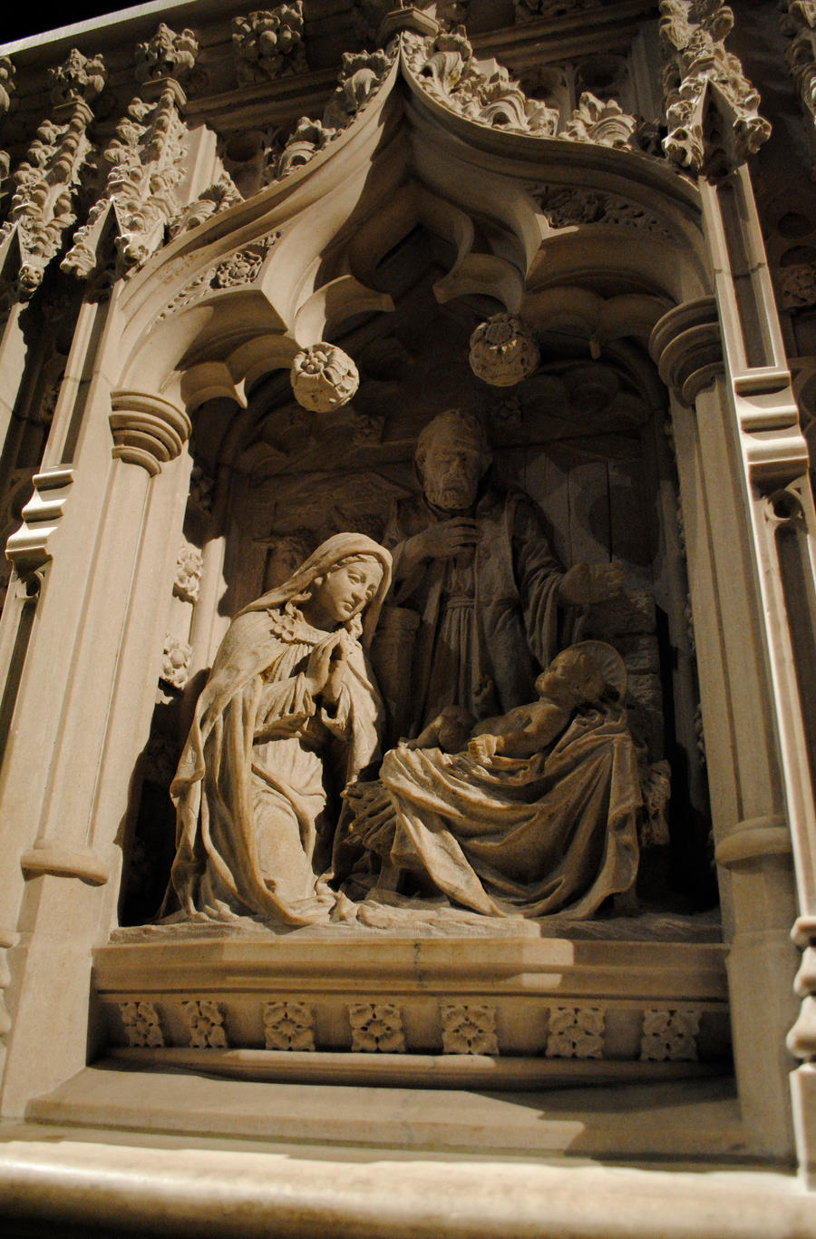 St. John the Divine - Marble Podium (Detail)