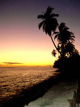 Lahaina at sunset