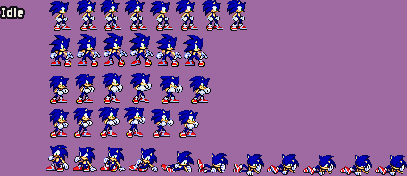 Sonic Chaos Sprites Better Colors by PixelMuigio44 on DeviantArt