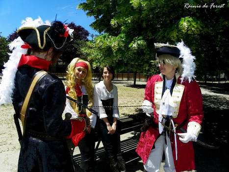 Witnesses - Spain and England + Nyo pirate cosplay