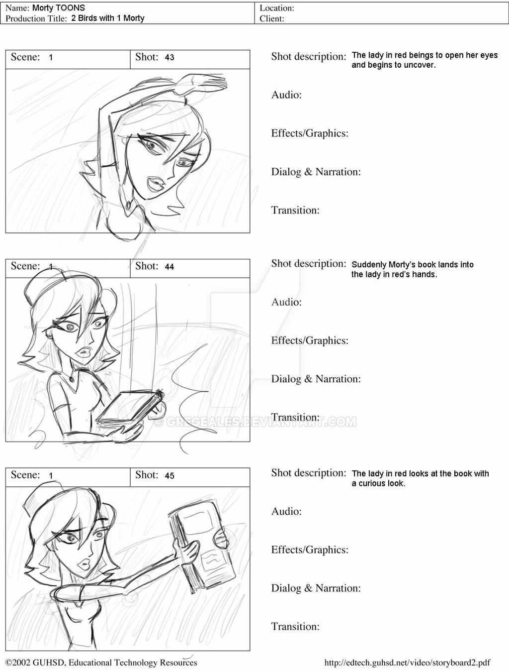 Storyboards 43-45