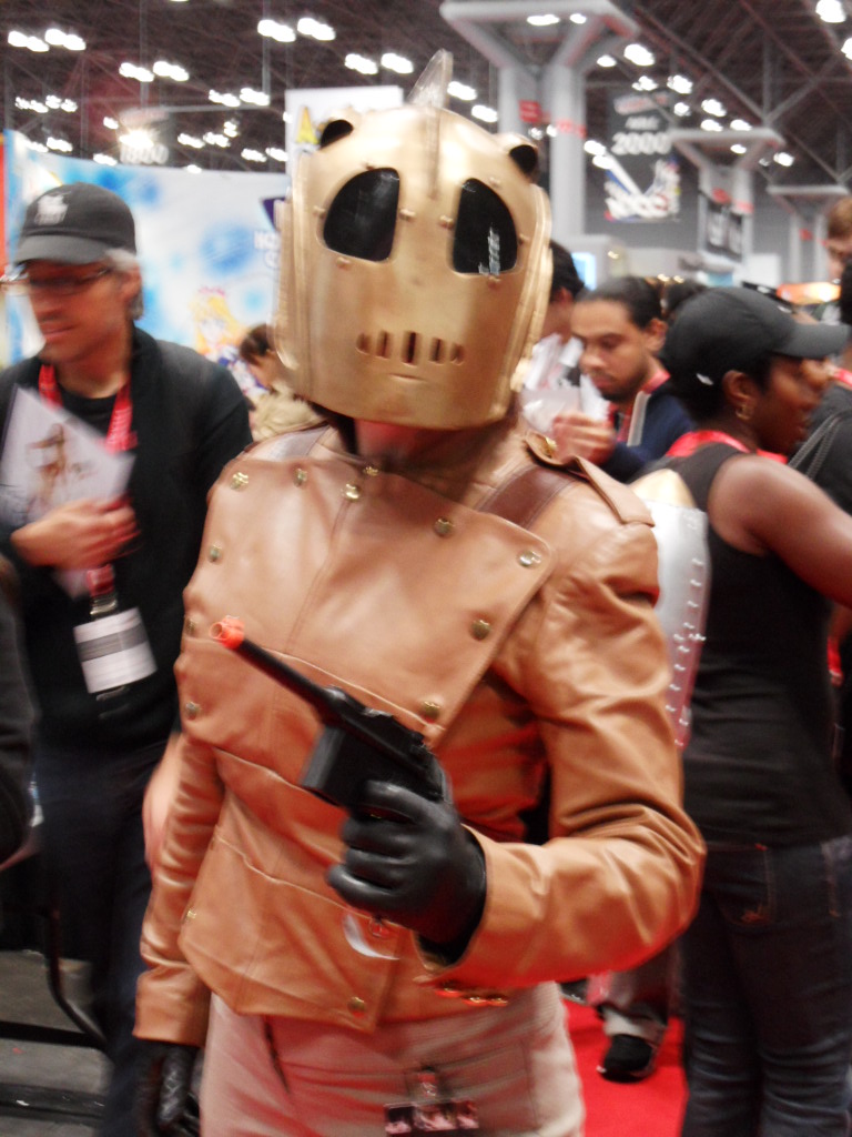 The rocketter at NYC Comic Con 2013