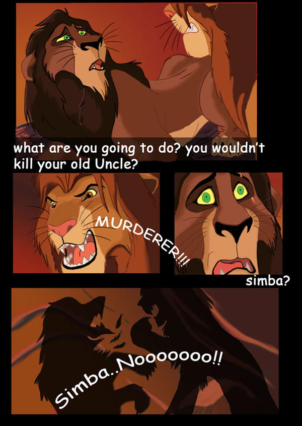 Simba Being Rude What if simba wasn't so noble by RecklessJack on DeviantArt