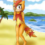 Trip's swimsuit