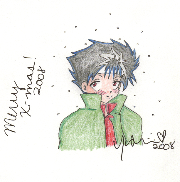 YYH Christmas - 6 - Hiei