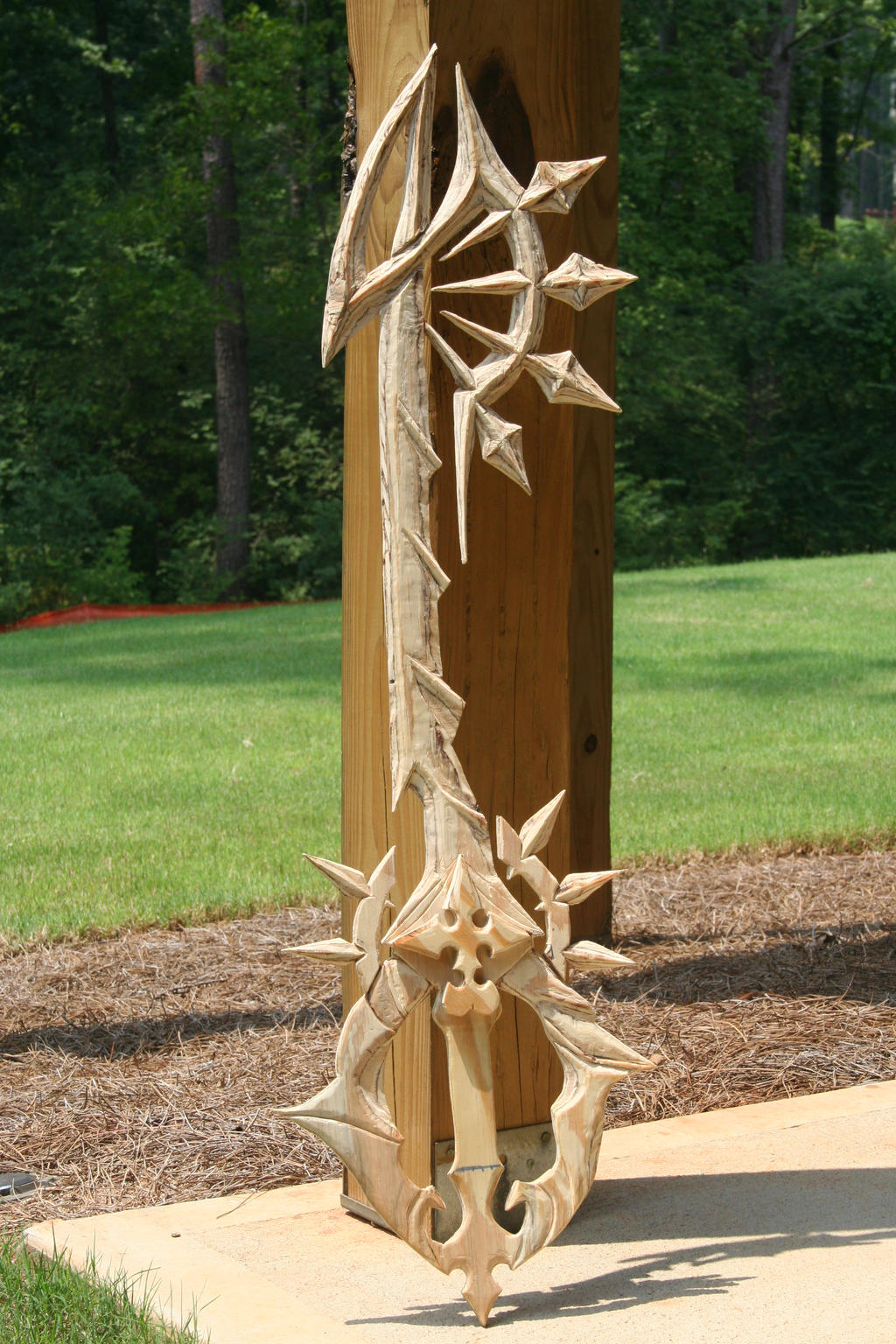 Two Across Keyblade Wood by vvmasterdrfan on DeviantArt