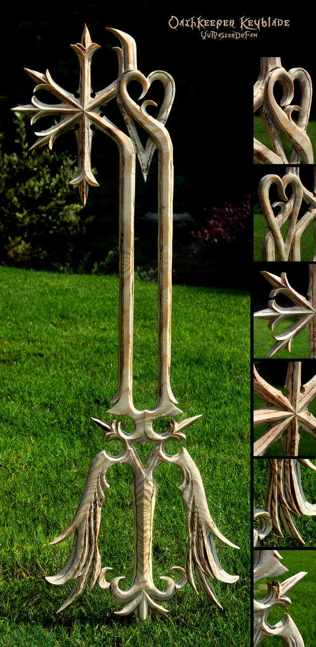 Oathkeeper Keyblade Wood by vvmasterdrfan on DeviantArt