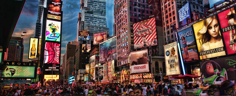 Times Square HDR Panorama