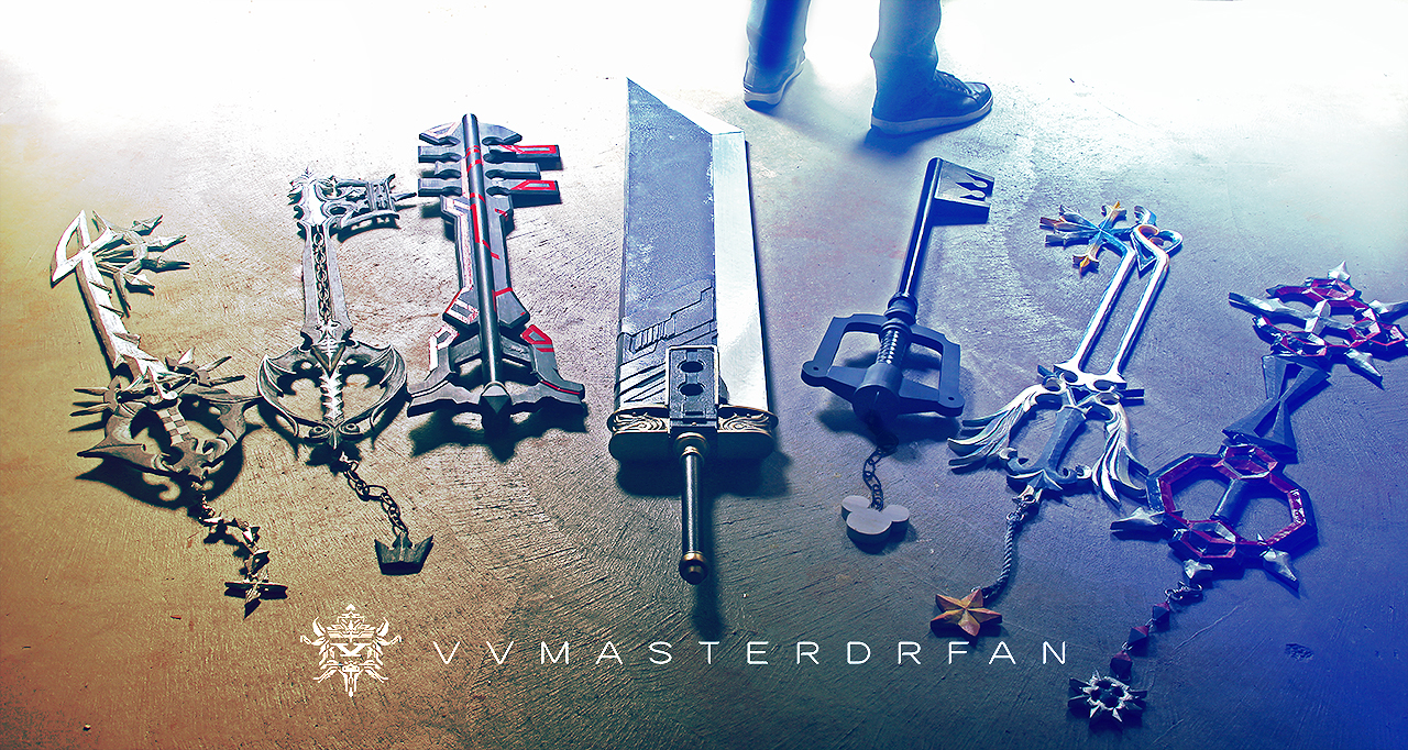 My kingdom hearts keyblade reference experiment by Kingkyle713 on DeviantArt