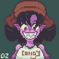 Pan and Android 21 Fusion Pixel Art