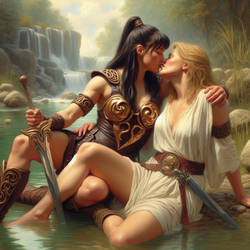 Xena and Gabrielle