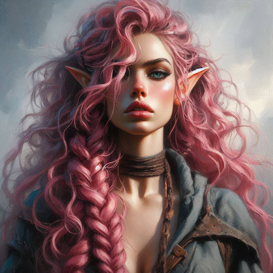 Pink Elf by HeadlessApe on DeviantArt