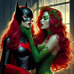 Poison Ivy and Batwoman