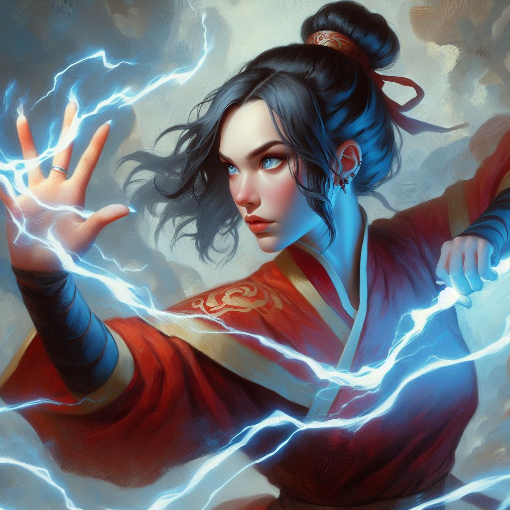 Azula Bender Azula Lightning Bending by HeadlessApe on DeviantArt